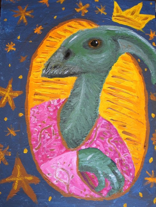 La Virgen De Dinosaurio